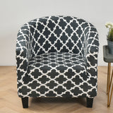 Housse fauteuil Cabriolet <br> Géométrique Grise