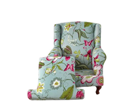 Housse fauteuil <br> Crapaud Fleurie