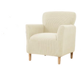 Housse fauteuil Scandinave <br> Beige