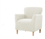 Housse fauteuil Scandinave <br> Blanche