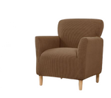 Housse fauteuil Scandinave <br> Café