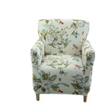 Housse fauteuil Scandinave <br> Fleurie