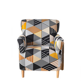 Housse fauteuil Scandinave <br> Géométrique