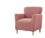 Housse fauteuil Scandinave <br> Rose Nude