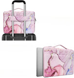 Laptop sleeve <br> Pink Marble