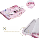 Laptop sleeve <br> Pink Marble