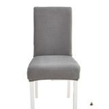 Housse de chaise <br> en Jacquard Gris