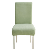 Housse de chaise <br> en Jacquard Vert