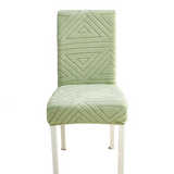 Housse de chaise <br> Triangle Vert