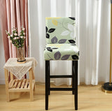Housse de Tabouret <br> Feuillage Vert