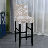 Floral Beige Stool Cover<br>