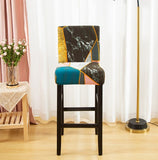 Housse de Tabouret <br> Marbrée