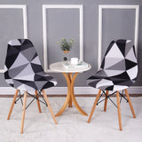 Housse Chaise Scandinave Géométrique