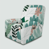 housse-de-fauteuil-fleuri-vert