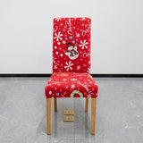 Housse de chaise <br> Bonhomme de Neige