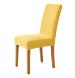 housse-de-chaise-extensible-jaune