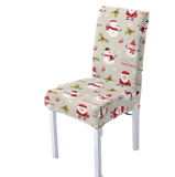 Chair cover <br> Merry Christmas Grey