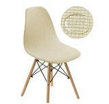 Housse chaise Scandinave Imperméable Crème