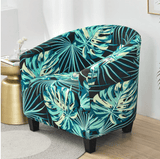 housse-de-fauteuil-cabriolet-fleurie-turquoise