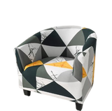 Housse fauteuil Cabriolet <br> Géométrique Marbrée