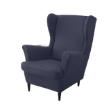 Housse fauteuil <br> Extensible Bleu Nuit