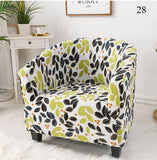 Housse fauteuil Cabriolet <br> Feuillage Noir