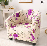 Housse fauteuil Cabriolet <br> Fleurie Violet