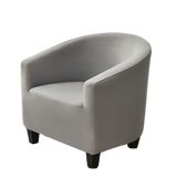 Housse fauteuil Cabriolet <br> Polyester Gris Clair