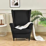 Housse fauteuil <br> Extensible Noire