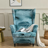 Housse fauteuil <br> Extensible Tropicale
