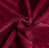 Chair cover <br> Burgundy velvet