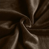 Housse de chaise <br> Velours Marron
