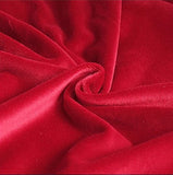 Housse de chaise <br>Velours Rouge